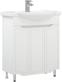 Corozo Мебель для ванной Мирра 75 белая – фотография-5